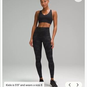 Lululemon Wunder Train High-Rise Tight 25" camo